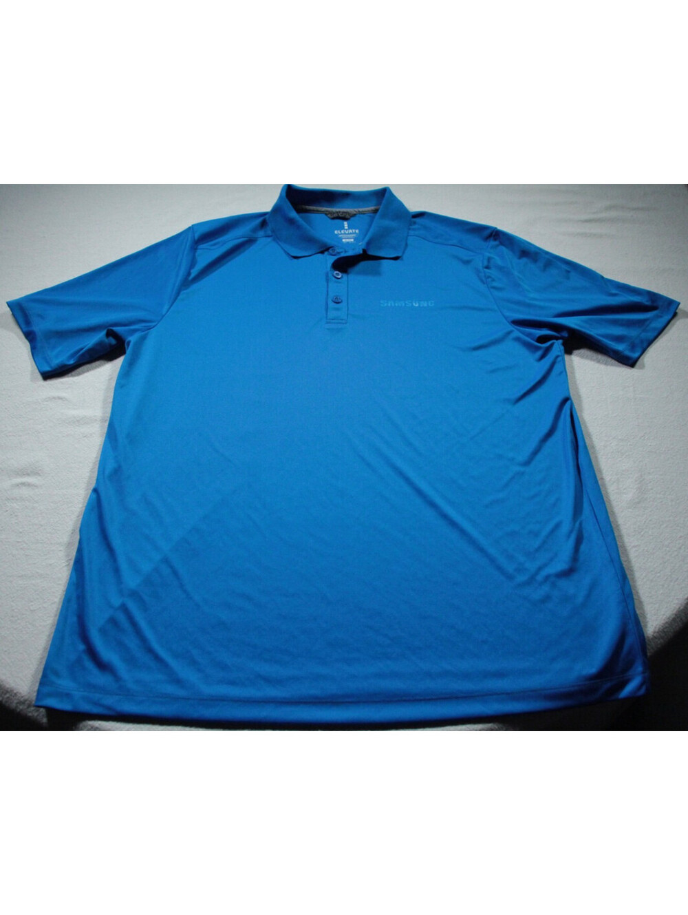 Samsung Polo Shirt XL Blue Men's